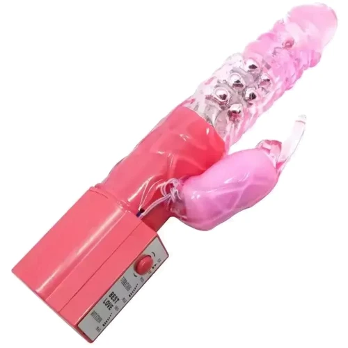 Вибратор с стимулятором клитора LYBAILE Cute Baby Vibrator (BW-004101)