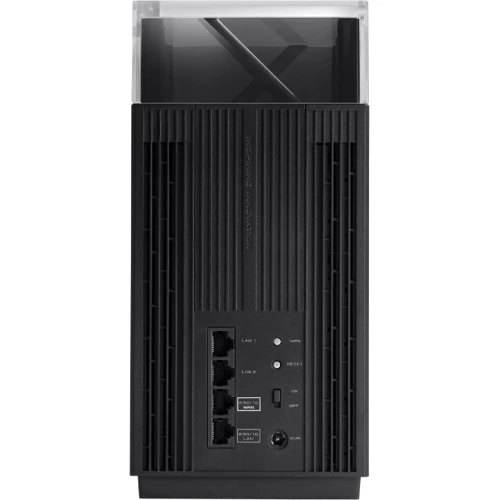 Маршрутизатор Wi-Fi ASUS ZenWiFi Pro XT12 2-Pack: Интерфейс подключения (LAN-порт) 3 порта 1 Гбит/с, 2.5 Гбит/с / 1x2.5 Гбит/с, 2x2.5 Гбит/с /