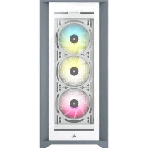 Корпус Corsair iCUE 5000X RGB Tempered Glass White (CC-9011213-WW): Типоразмер Midi-Tower