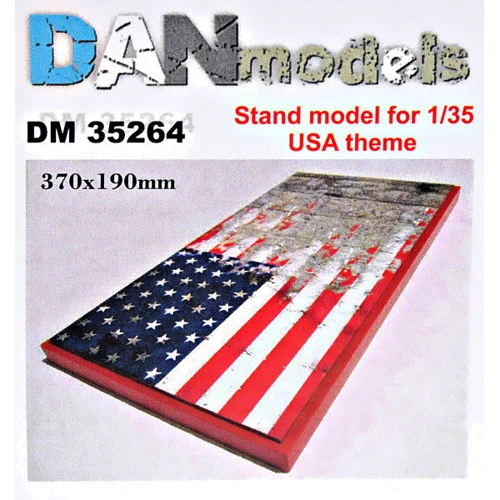 Подставка DAN models для моделей Тема: США (370x190 мм)