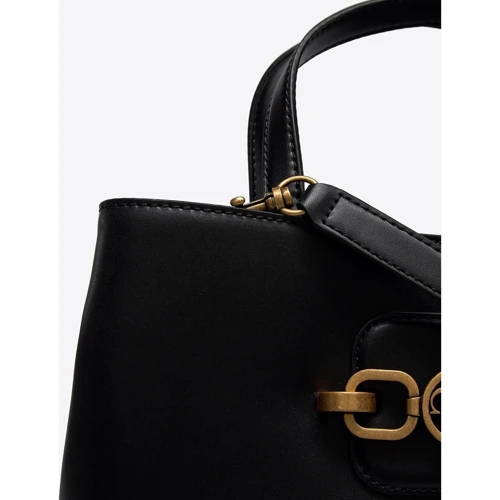 Женская сумка тоут Guess Hensely Girlfriend Satchel черная (HWVB8113070-BLA): Тип Сумки