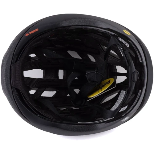 Шолом велосипедний Giro Helios Spherical мат.чорний Fade M/55-59см (7129135): Колір черный