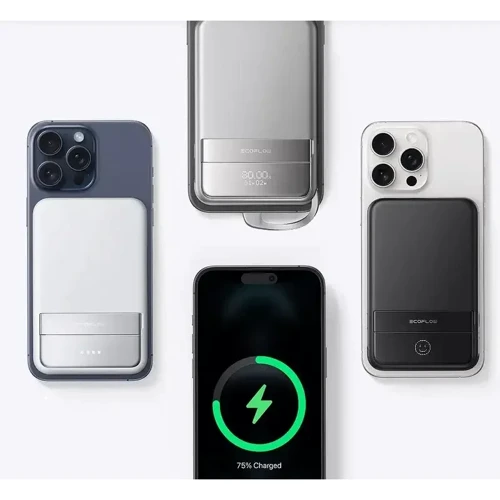 Зовнішній акумулятор EcoFlow Power Bank 10000mAh RAPID Magnetic 65W Black (EF-RAPID10000-EU)