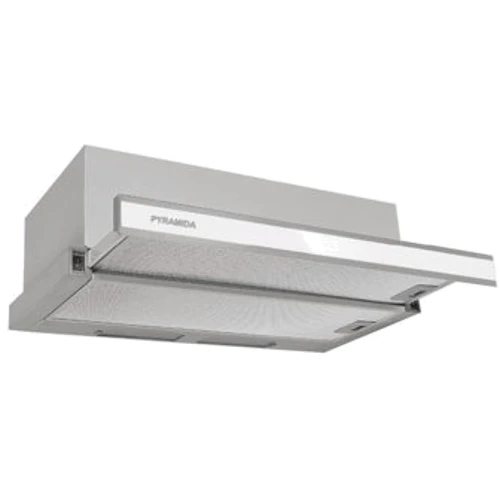Витяжка Pyramida TL 50 full glass Inox/White