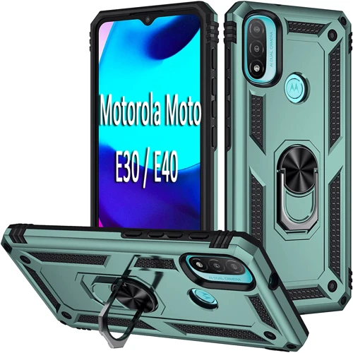 Аксесуар для смартфона BeCover Military Dark Green для Motorola Moto E30 / Moto E40 (708184)