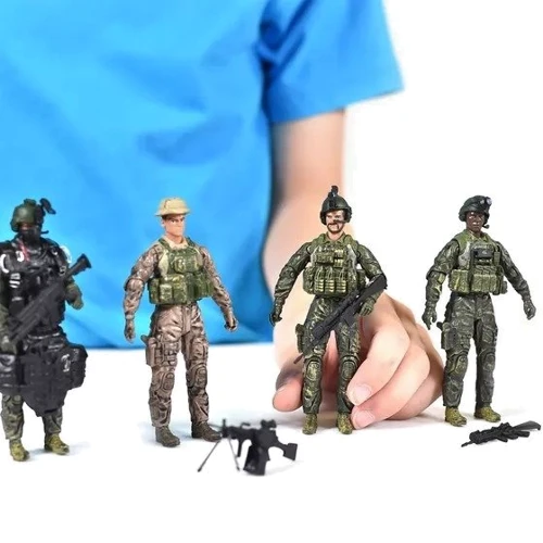 Игровой набор фигурок солдатов Elite Force Морские котики, 5 фигурок (101837) фото 3