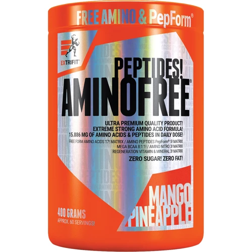 Аминокислота для спорта Extrifit AminoFree Peptides 400 g /60 servings/ Mango Pineapple