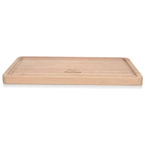Дошка для нарізання Fissman 28x18x1.5 см (8070): Матеріал дерево гевея