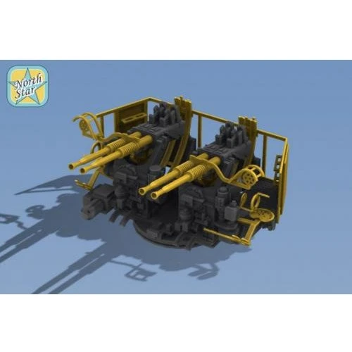Двойной Northstar Models лафет Mk-51 с автоматическим зенитным орудием "Bofors" калибра 40 мм, 6 шт (набор 1) NSA350137