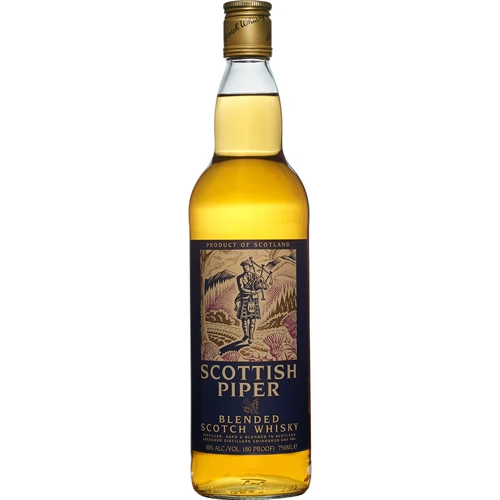 Виски Scottish Piper Finest выдержка 3 года 40% 0.7 л (YL5021692400102)