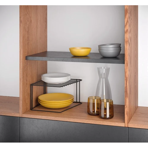 Полка угловая Metaltex BOXE LAVA 25x25x15см (361301): Материал нержавеющая сталь