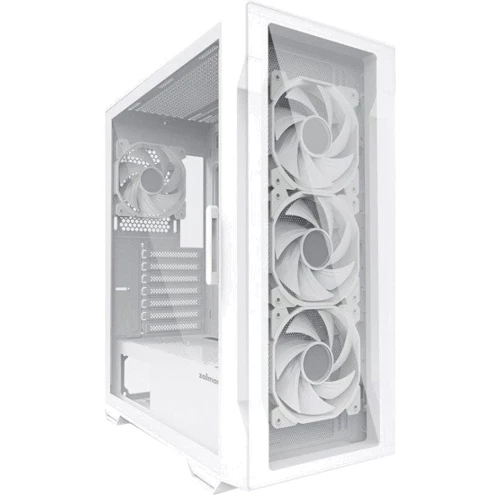 Корпус Zalman I3 Neo TG White (I3NEOTGWHITE): Материал передней панели пластик и закаленное стекло