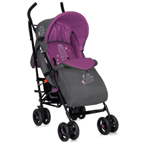 Коляска-тростина Bertoni SPORTY (grey-purple pisa) фото 2