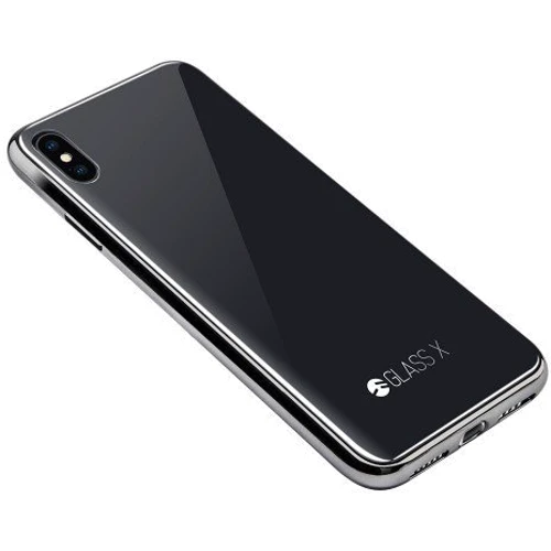Чехол для iPhone SwitchEasy Glass X Black (GS-103-46-166-11) for iPhone Xs Max: Тип чехла накладка на заднюю часть
