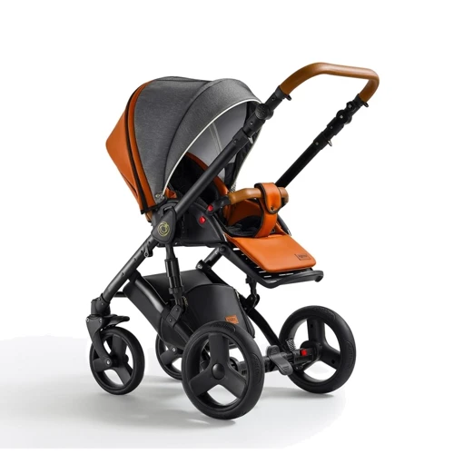 Универсальная коляска 2 в 1 Verdi Orion 07 Orange: Количество блоков 1