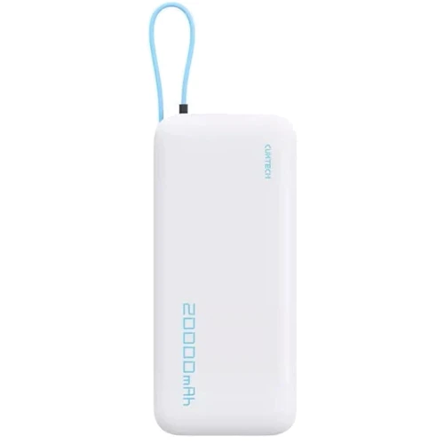 Зовнішній акумулятор Cuktech Power Bank 20000mAh PB200N 55W White: Кількість USB 2