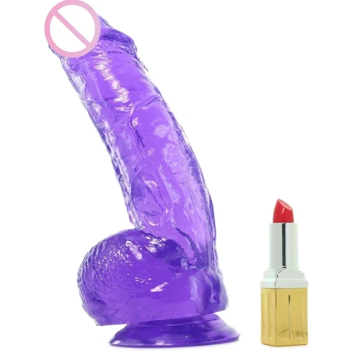 Фаллоимитатор Climax Cox 9" Colossal Cock Naughty Purple, 15.2х5 см