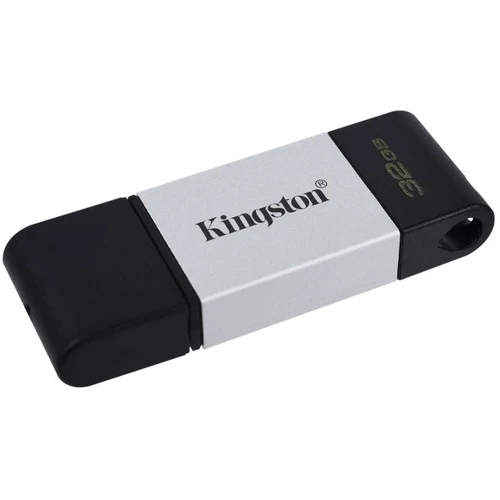 USB-флешка Kingston 32GB DataTraveler 80 Type-C Black (DT80/32GB): Стандарт USB USB Type-C