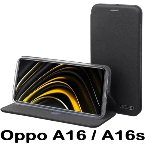 Аксессуар для смартфона BeCover Book Exclusive Black for Oppo A16 / A16s (707922): Цвет черный