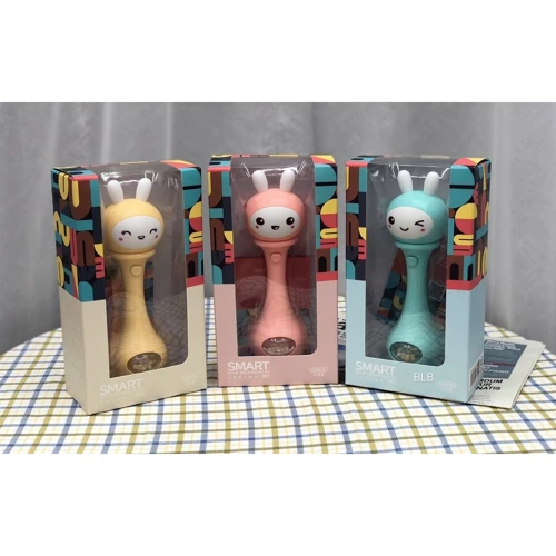 Брязкальце-гризунець Beiens музичне Зайчик рожевий (YZ02pink)