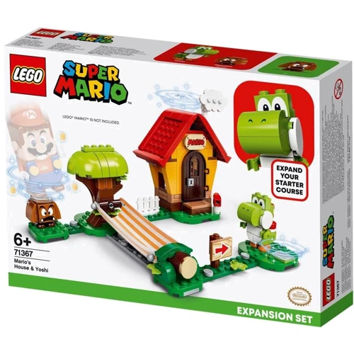 Конструктор LEGO Super Mario Дом Марио и Йоши (71367): Количество деталей, шт. 205