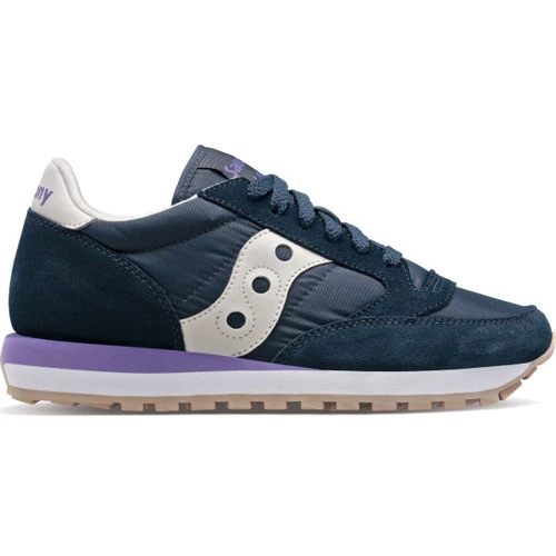 Кроссовки Saucony Jazz Original (1044-640s) 37 (7) темно-синие натуральная замша демисезон