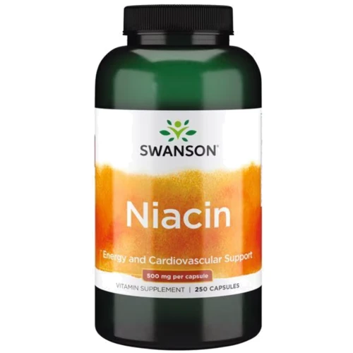 Swanson Niacin Ниацин 500 мг 250 капсул