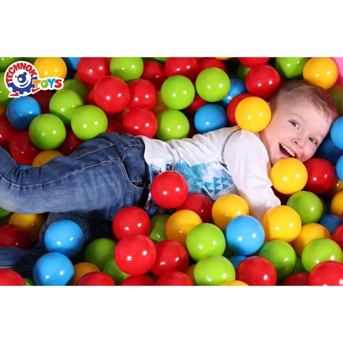 Шарики мягкие ТехноК d 8 см, 100 шт. (4548)