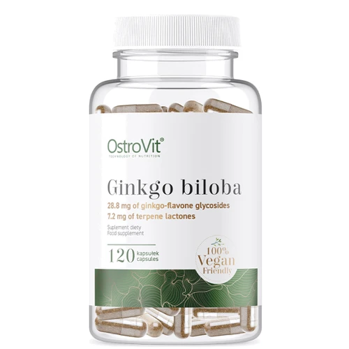 OstroVit Vege Ginkgo Biloba Гінкго Білоба 120 капсул