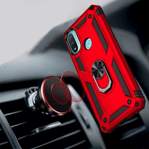 Чохол для телефона BeCover Military Red для Motorola Moto E30 / Moto E40 (708185): Колір червоний