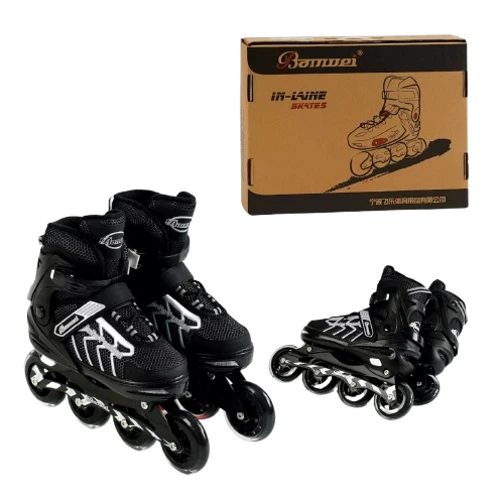 Раздвижные ролики Best Roller колеса PU 90517-L (39-42) Серые