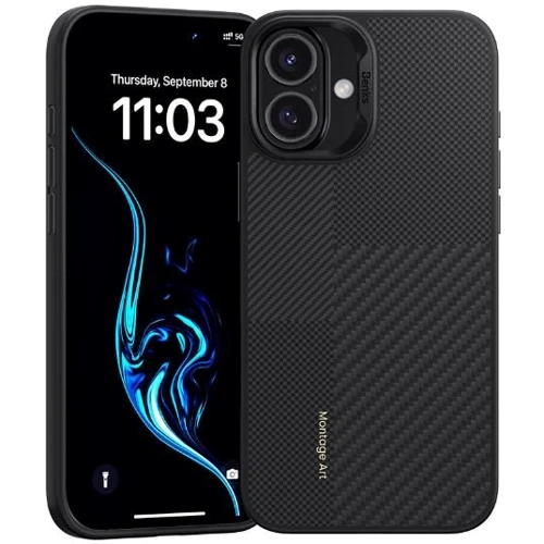 Чехол для iPhone Benks MagClap ArmorPro Case Montage Black for iPhone 16