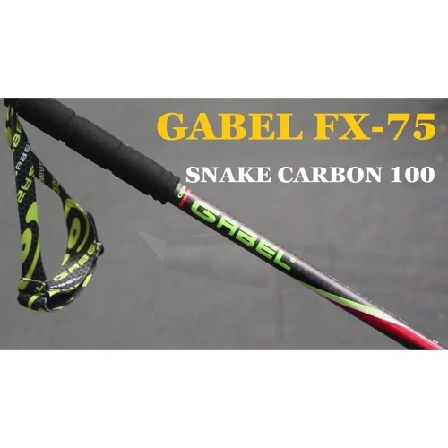 Треккинговая палка Gabel FX-75 Snake Carbon 115 (7008351011150): Материал 100% карбон