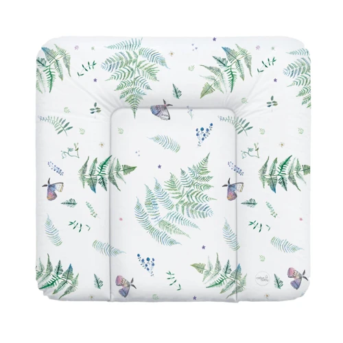 Пеленальный матрас Cebababy 75x72 Watercolor World W-144-123-653, Polypody, белый: Производитель Cebababy