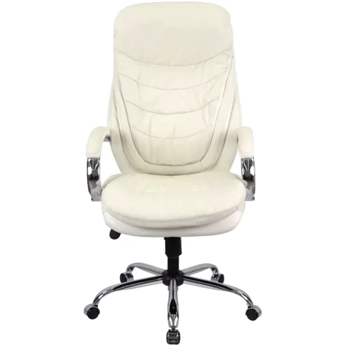 Офісне крісло Аклас Валенсія Soft CH MB (Шкіра Lux LC-W White) (10076462)