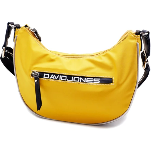 Женская сумка хобо David Jones желтая (9990133)