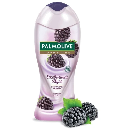 Palmolive Gourmet Spa Гель-крем для душа Ежевичный Мусс 250ml: Назначение Тонизирование, Смягчение, Увлажнение, Увлажнение