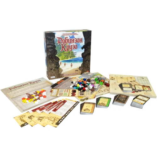 Настольная игра Hobby World Робинзон Крузо: Приключение на таинственном острове (181930) фото 20