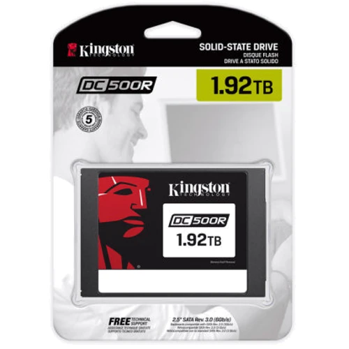Kingston DC500R 1.92 TB (SEDC500R/1920G): Интерфейс подключения SATA III