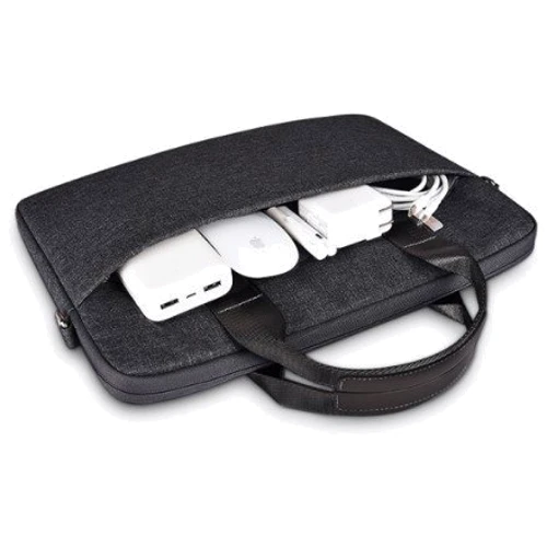 WIWU Minimalist Pro Sleeve Black for MacBook 13-14": Материал Ткань