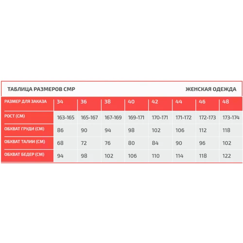Спортивні тайтси CMP Woman Long Pant 38M3556-N950 44 (36) сині: Країна виробник Китай