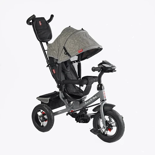 Детский велосипед Best Trike 3-х колесный серый (3390/35-723)