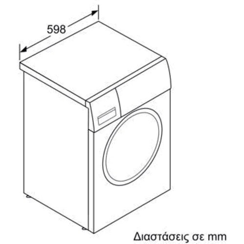 Стиральная машина Siemens WM14T761BY: Загрузка белья (стирка), кг 9