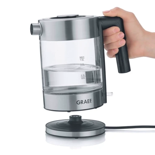 Электрочайник Graef WK 300EU: Тип нагревательного элемента Дисковый (скрытый)