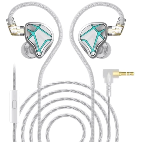 Наушники Knowledge Zenith ESX Mic Silver