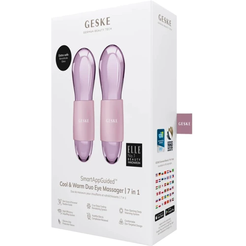 Массажер GESKE Cool&Warm Duo Eye Massager 7в1 pink