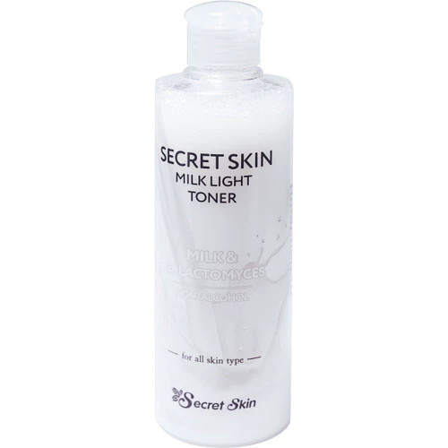 Secret Skin Milk Light Toner Осветляющий тонер для лица с молочными протеинами 250 ml