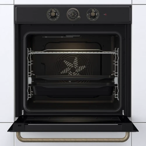 Духовой шкаф электрический Gorenje BOS67372CLB: Объем, л 77
