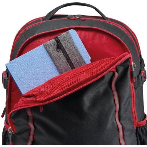 Рюкзак школьный Herlitz ULTIMATE Black Red черный (50032785): Тип Для первоклассников