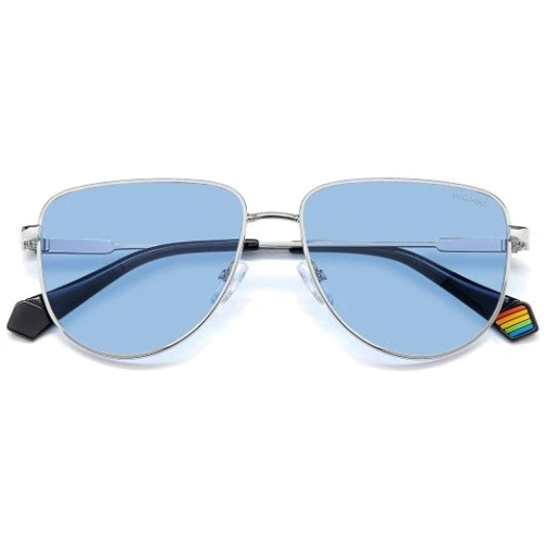 Солнцезащитные очки Polaroid PLD 6196/S/X Прямоугольно-закругленные (01056C3): Пол Унисекс